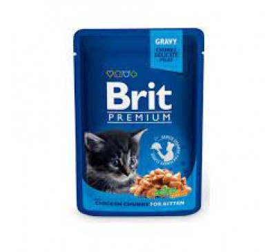 Brit Premium® Kitten Pouches Chicken 100gr
